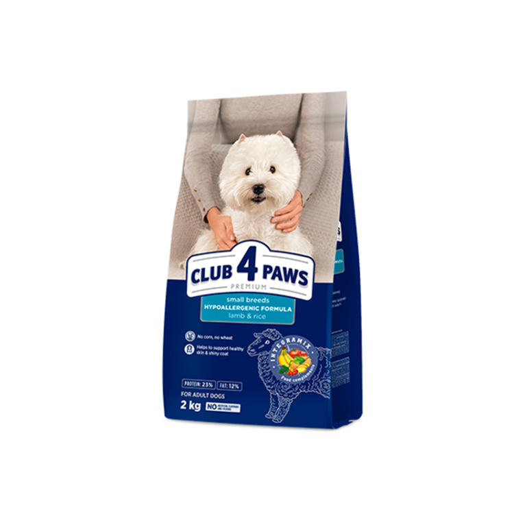 كلب فور باوز بريميوم  لحم الضأن والأرز للكلاب الصغيرة البالغة