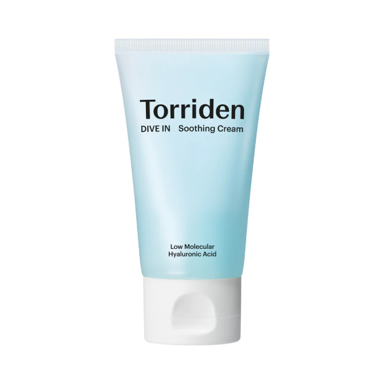 Torriden DIVE-IN SOOTHING CREAM 20ml mini sizeمرطب جل بالهايلرونيك اسد قوام مائي