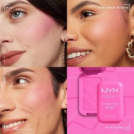 nyx buttermelt blush   ( Shade : my butta half )