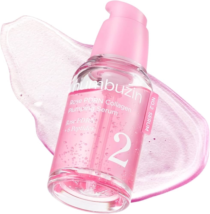 numbuzin no 2 rose pdrn collagen plumping serum 