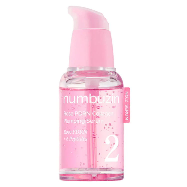 numbuzin no 2 rose pdrn collagen plumping serum 