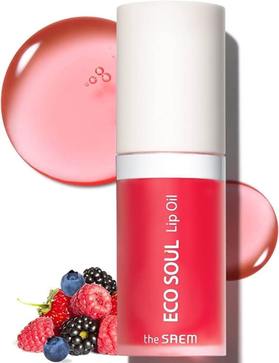 The Saem, Eco Soul Lip Oil 02/  زيت الشفاه بالتوت