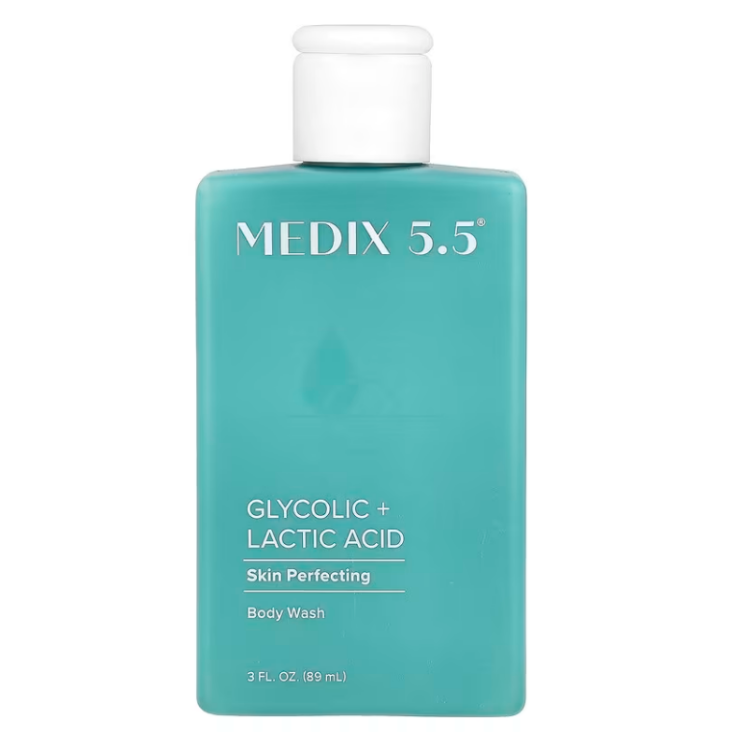 Medix 5.5, Glycolic Acid + Lactic Acid Skin Perfecting Body Wash