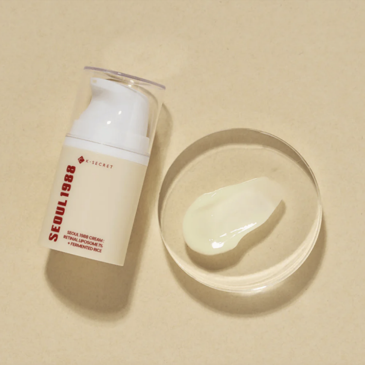 K-SECRET SEOUL 1988 Cream : Retinal Liposome 1% + Fermented Rice