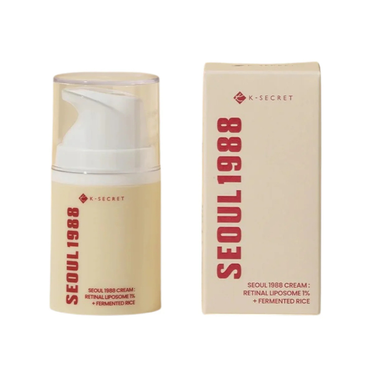 K-SECRET SEOUL 1988 Cream : Retinal Liposome 1% + Fermented Rice