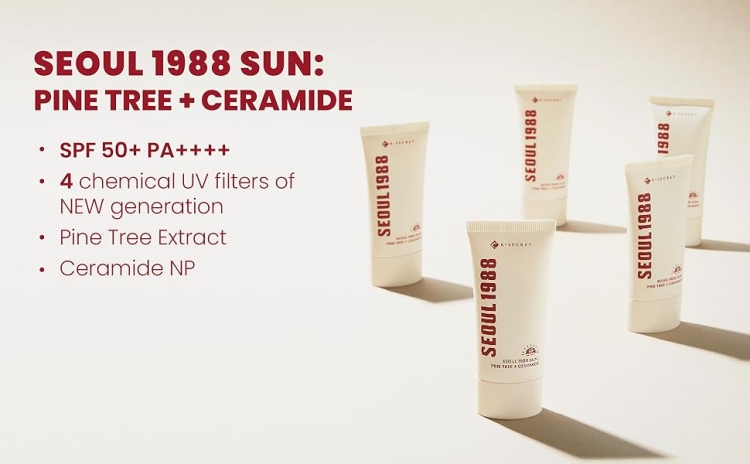 K-SECRET SEOUL 1988 Sunscreen : Pine Tree + Ceramide