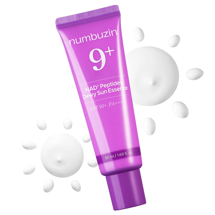 Numbuzin No.9 NAD+ Peptide Sunscreen Glow Sunscreen 