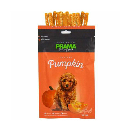 Prama Delicacy Snack Buttery Pumpkin Dog Treats 70g