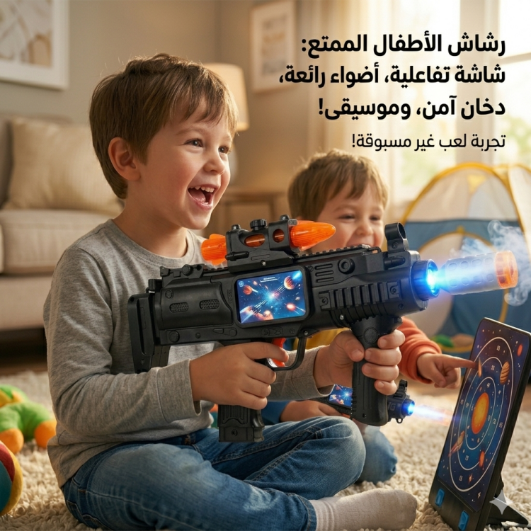 رشاش دخنة مع شاشة متحركة  حجم ٤٠ سم
