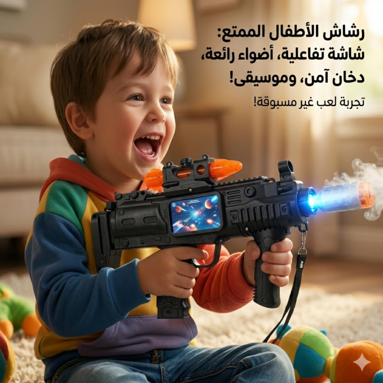 رشاش دخنة مع شاشة متحركة  حجم ٤٠ سم