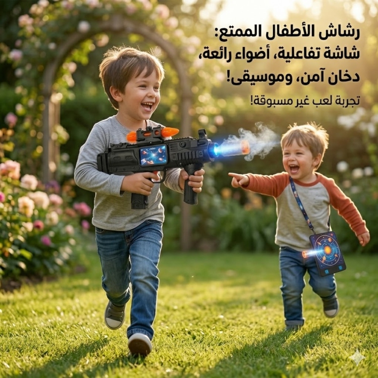 رشاش دخنة مع شاشة متحركة  حجم ٤٠ سم