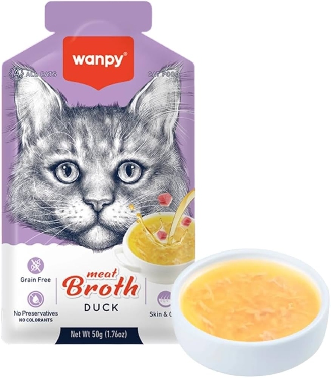 Wanpy meat broth 50gm multi flavor 