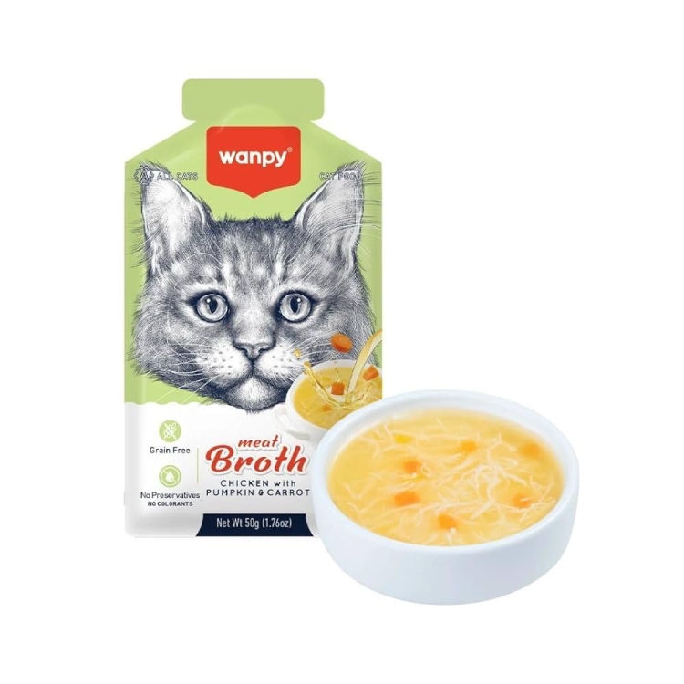 Wanpy meat broth 50gm multi flavor 