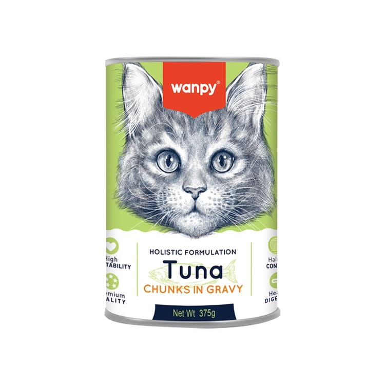 Wanpy chunk in gravy 375gm (chicken, beef , tuna , lamb)