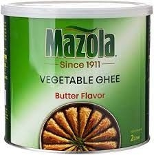 مازولا سمن نباتي بنكهة زبدة1.6