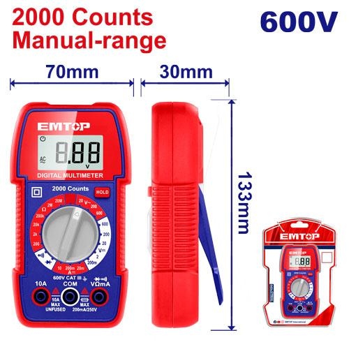 ساعه قياس ملتي ميتر   EDMR5360011    600V  
