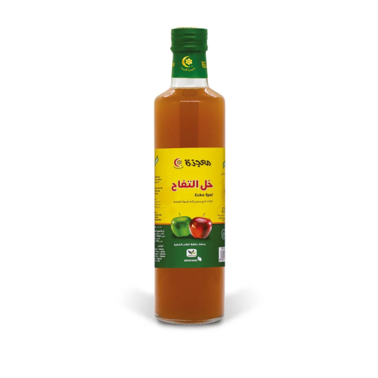 السعادة خل تفاح 500 مل