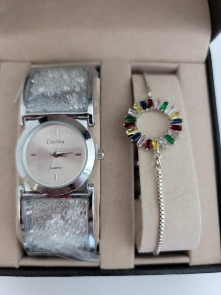 watch and bracelet