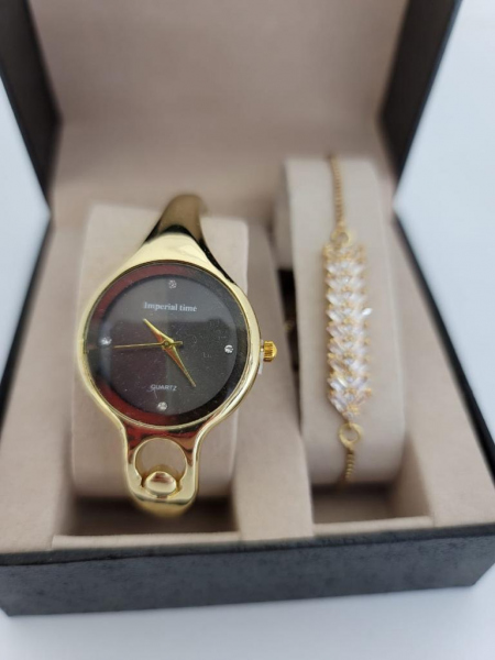 watch and bracelet