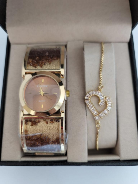 watch and bracelet