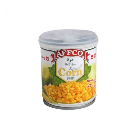 افكو ذرة حب مع غطاء و معلقة 185غم