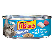 friskies whitefish & tuna 156gm
