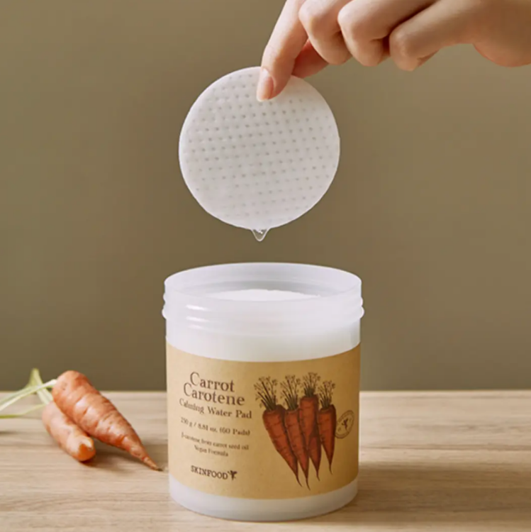 SKINFOOD, Carrot Carotene Calming Water Pad