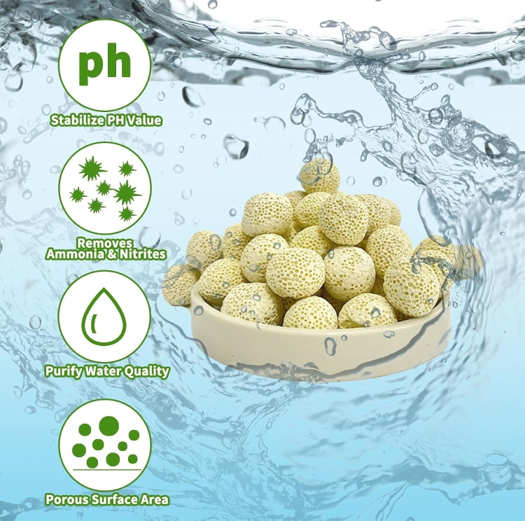 كرات الفلتر البيولوجية 300g