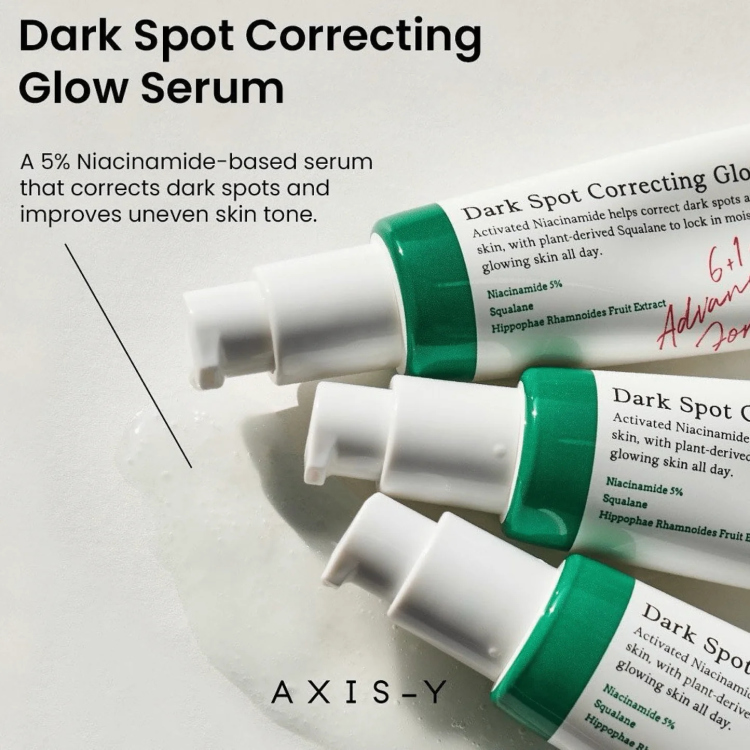 axis y dark spot correcting glow serum 20ml