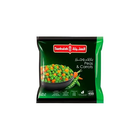 السنبلة بازيلاء و جزر 450غم