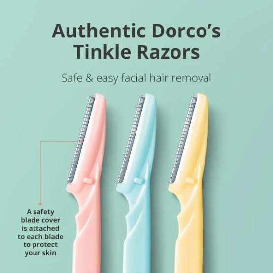 Dorco Tinkle Eyebrow Razor 1pc 