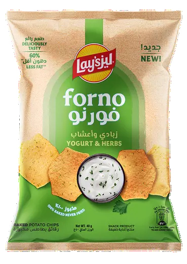 ليز فورنو زبادي واعشاب 40غ