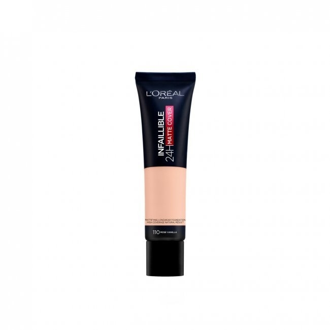 كريم أساس L'oreal paris Infallible Rose Vanilla 110