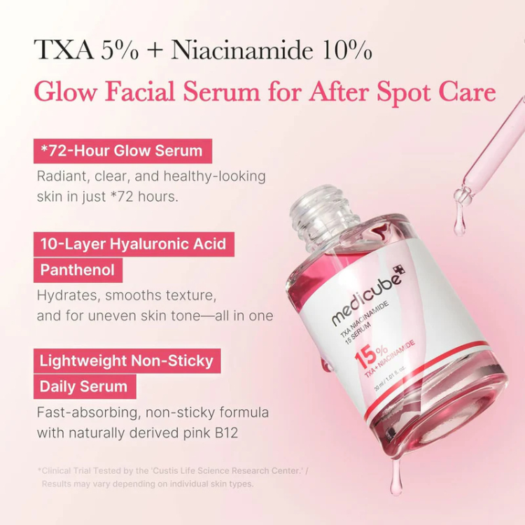 Medicube TXA Niacinamide %10 اسيروم نياسنميد و حمض الترانيكساميك