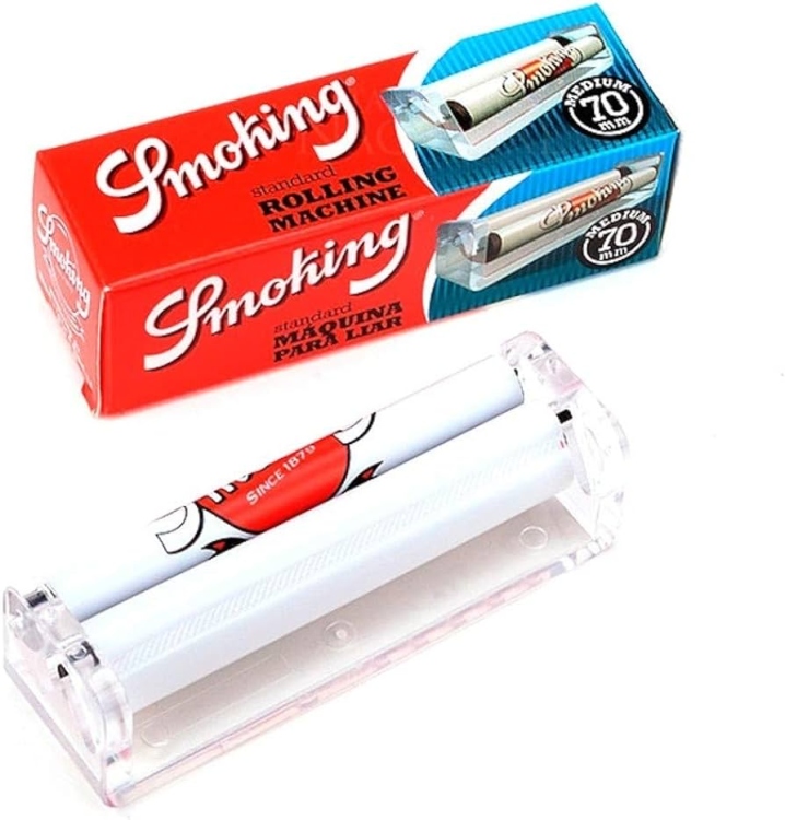 SMOKING  Small Standard  Plastic Tobacco Rolling Machine - 70 mm