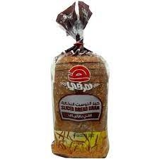 هرفي خبز توست نخالة غني بالألياف 600 غم بالحليب