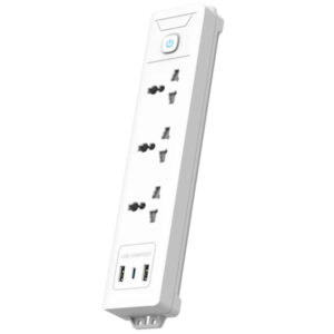 MARSRIVA LC-PC303 ( 3 outlets, 2XUSB-A + 1XPD Type-C ) 1.6 meter  EU plug  
