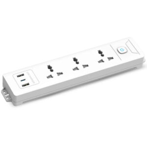 MARSRIVA LC-PC303 ( 3 outlets, 2XUSB-A + 1XPD Type-C ) 1.6 meter  EU plug  