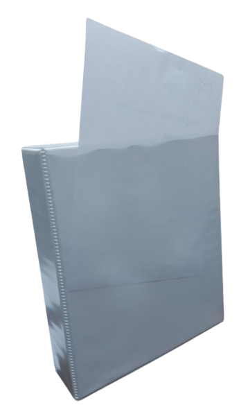 Box File Transparent face 500/8cm