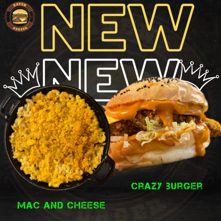كريزي برجر + ماك اند تشيز 