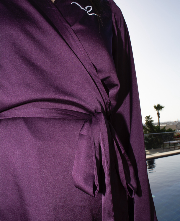 Levorchy Silk Robe