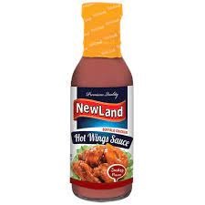 نيو لاند صلصة الأجنحة الحارة المدخنة 354 مل