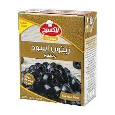 الكسيح زيتون أسود مشرح 340 غم