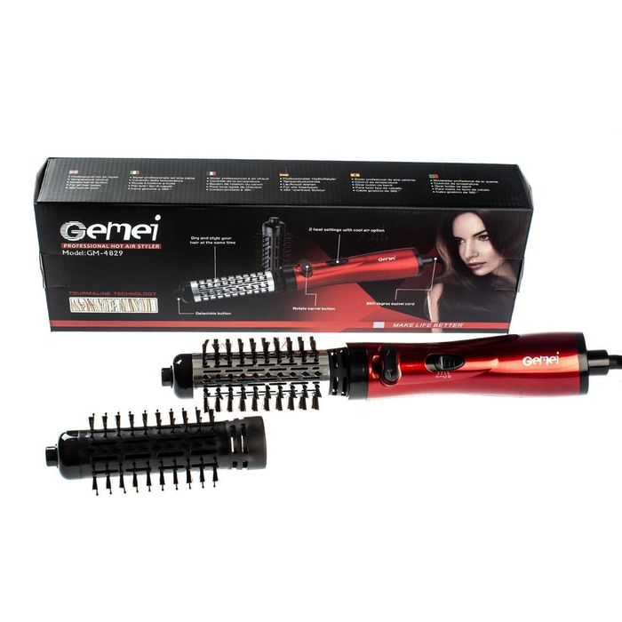 فرشاة سشوار حرارية Gemei