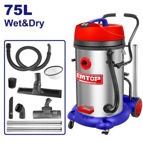 مكنسه صناعي  W1200 × 2 L75 2 ماتور   EVCR2401 