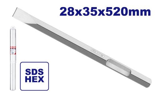 ازميل SDS HEX عريضEHCS083502     MM 28*520