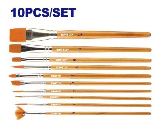 فراشي رسم قطم 10 قطع    EMXA1K10