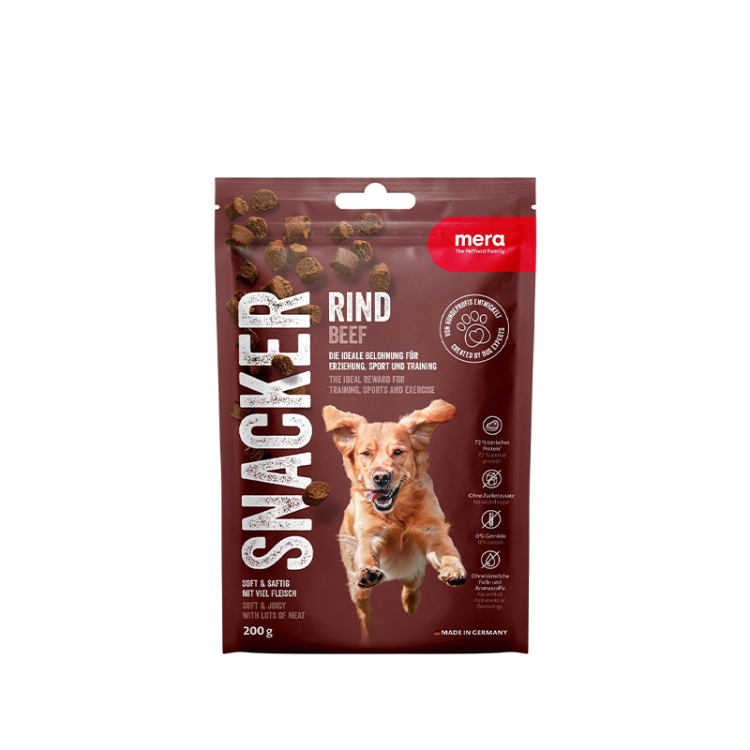 ميرا سناك طري للكلاب – بنكهة لحم البقر