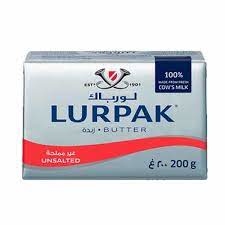 زبدة لورباك غير مملحة 200غم