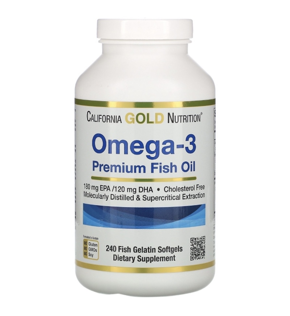 Premium Omega-3 Fish Oil